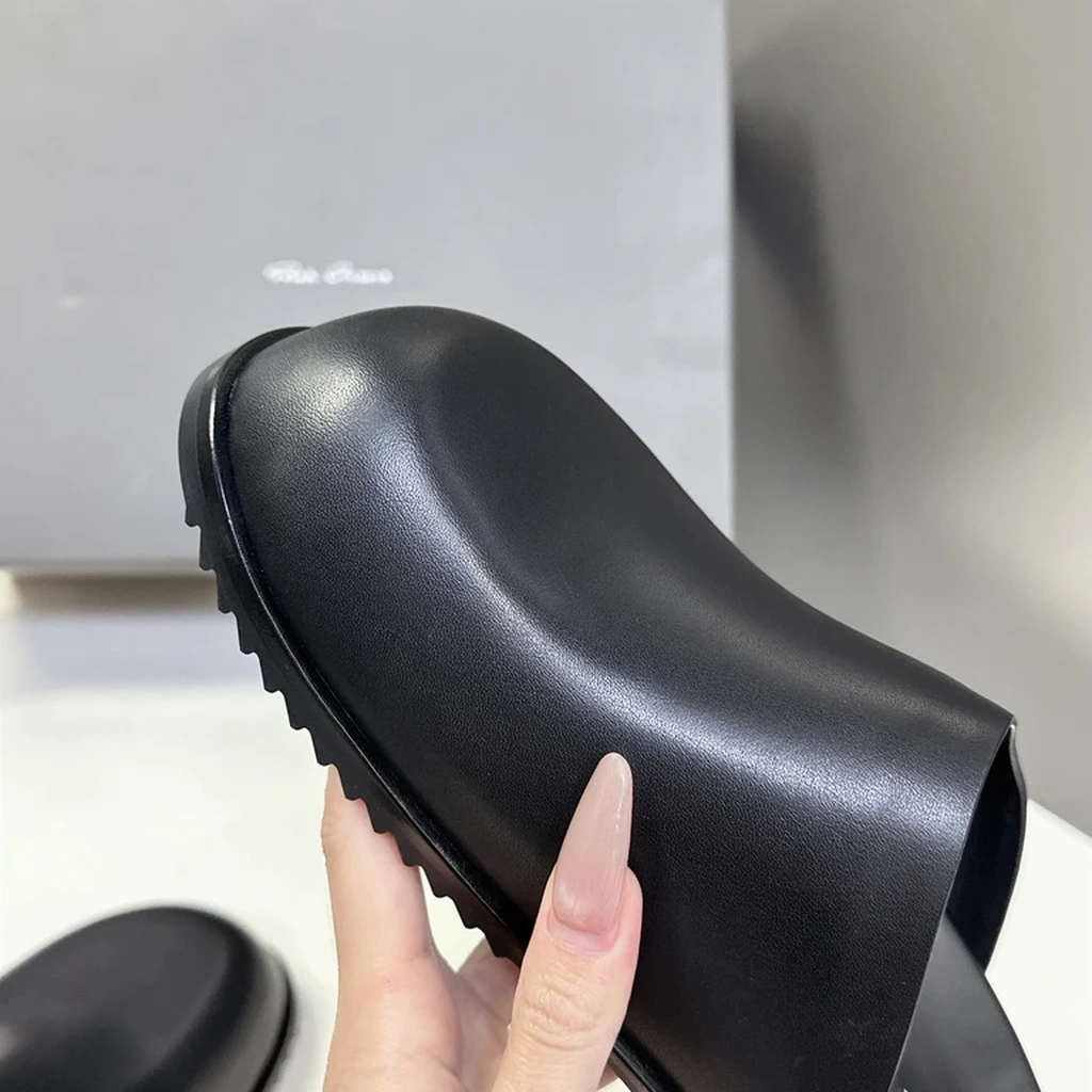 Rick Owens Bozo Tractor Sabot Black